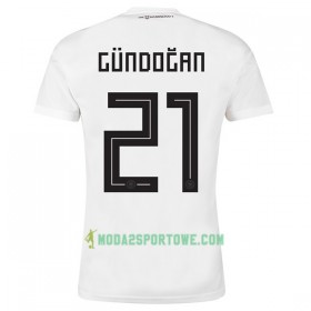 Koszulka Niemcy Gundogan 21 Mistrzostwa Świata 2018 Domowe Stroje Piłkarskie